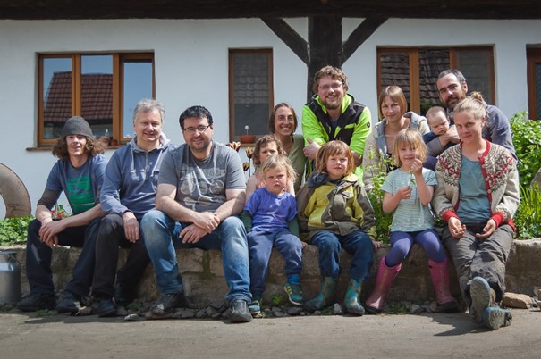 2015 Luzernenhof Solawi Team und Hofgemeinschaft