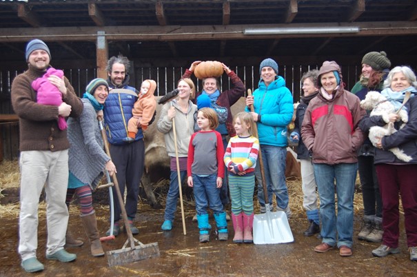 2016 Luzernenhof Solawi Team und Hofgemeinschaft